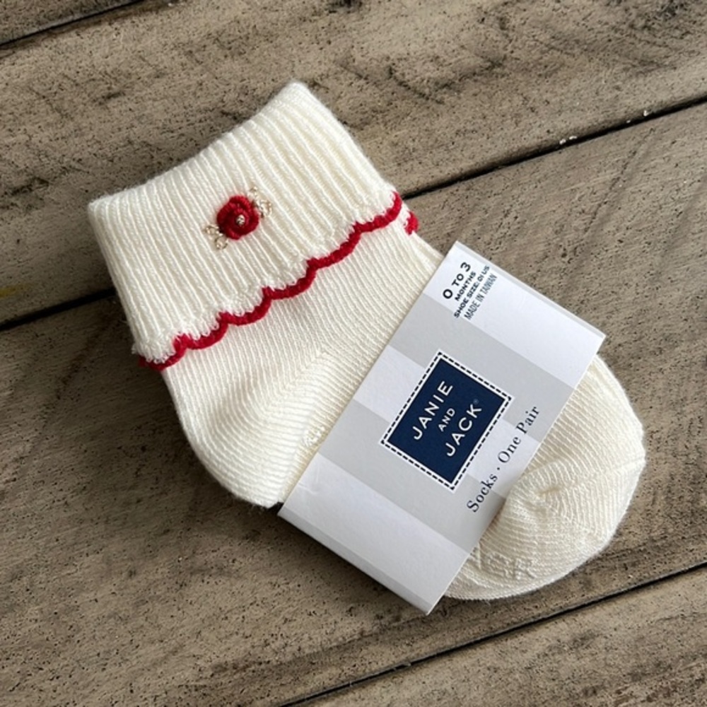 Janie and Jack Socks Size 0 3 months NWT